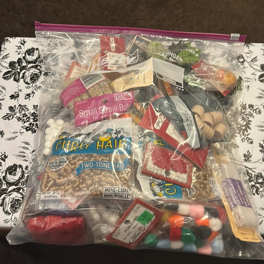 Bundle of craft supplies